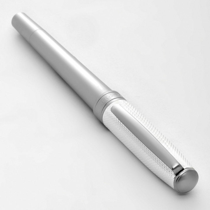 Hugo Boss Penna stilografica Essential Metal Silver HSY4872C