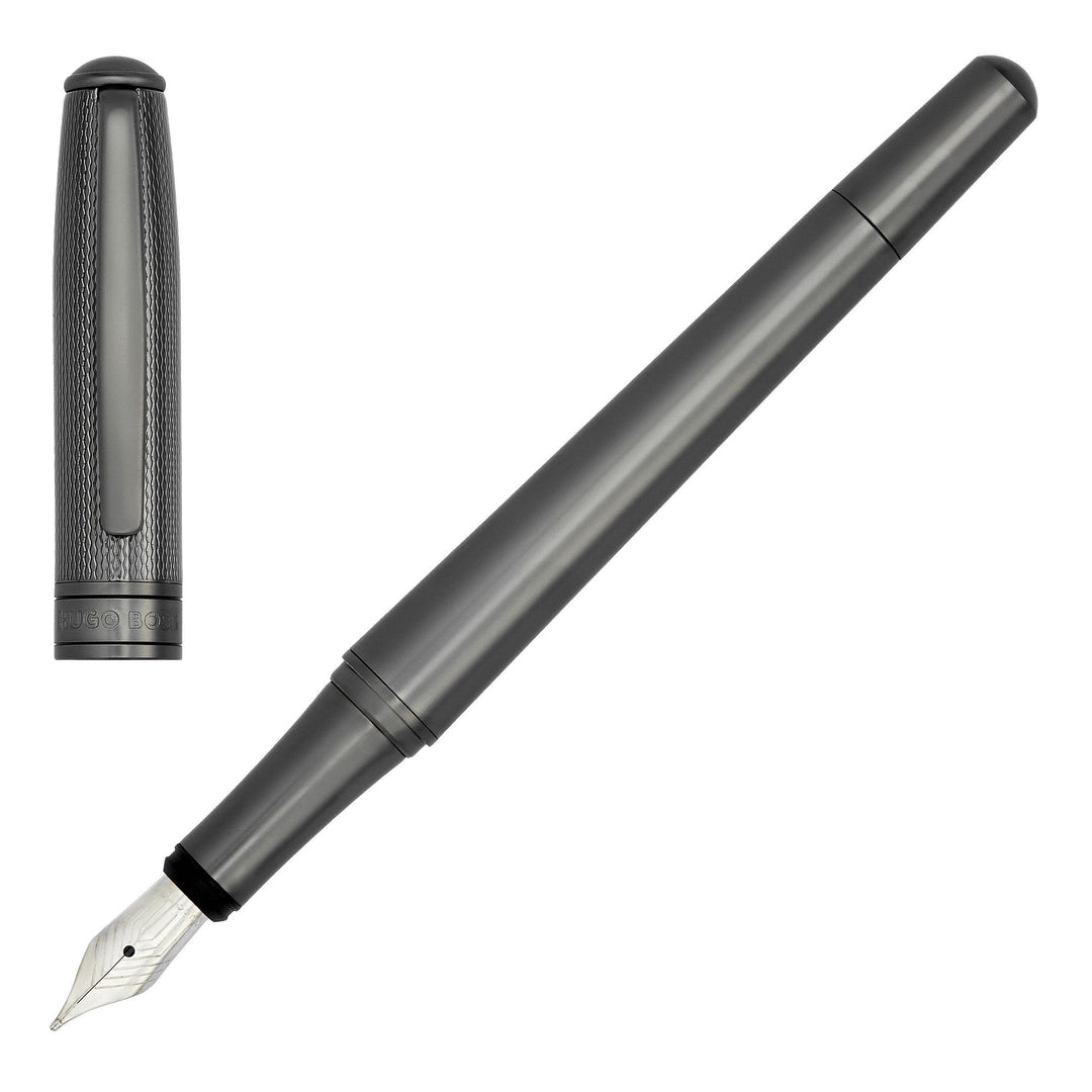 Stylo plume Hugo Boss Essential Metal Gun HSY4872D