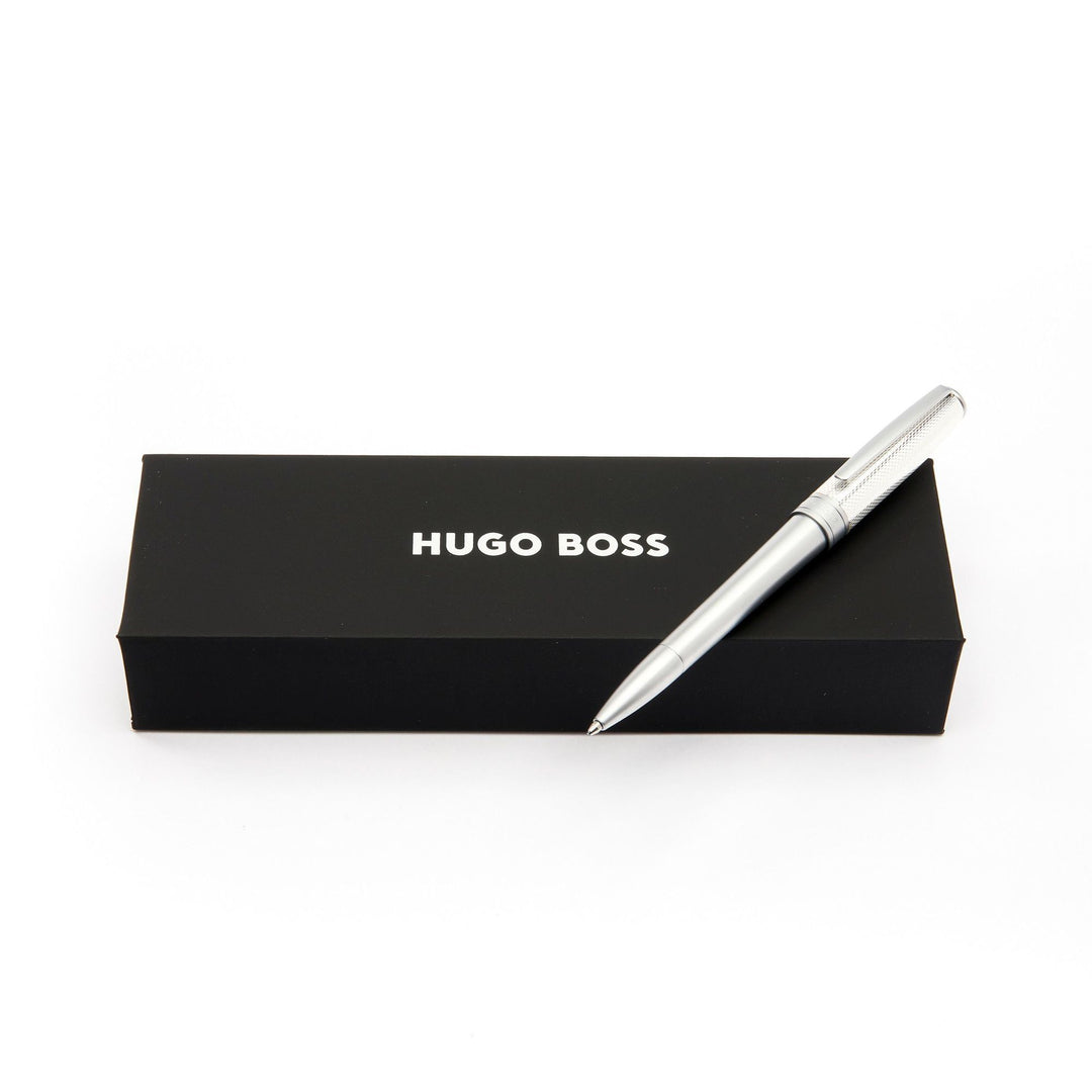 Stylo à bille Hugo Boss Essential Metal Argent HSY4874C
