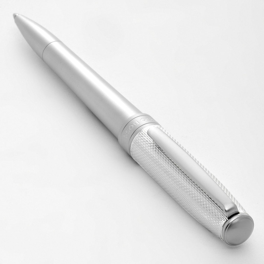 Stylo à bille Hugo Boss Essential Metal Argent HSY4874C