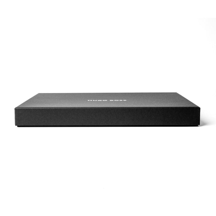 Carpeta de conferencias Hugo Boss A4 con cremallera Pure Iconic Black HTA410A