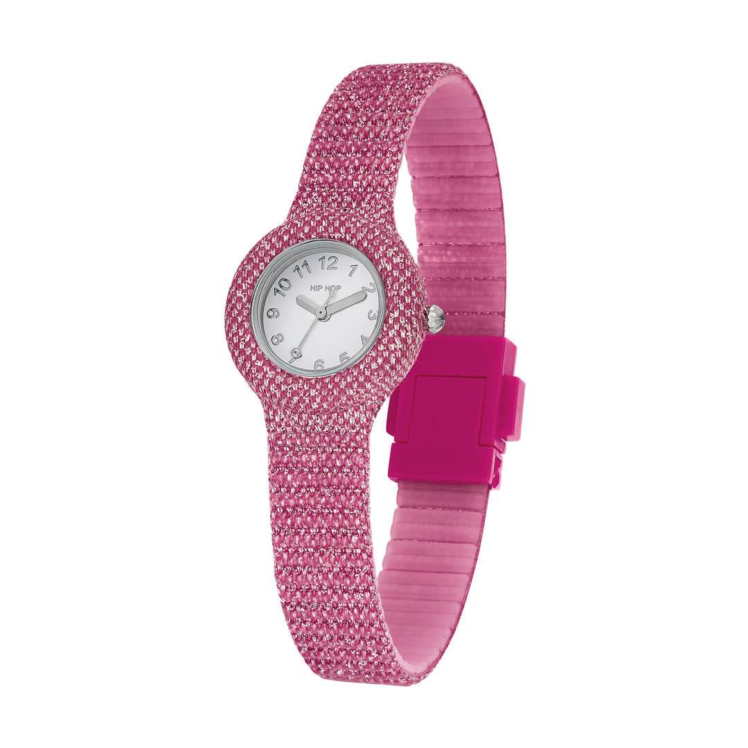 Hip Hop Fuchsia Shimmer Crush Collection Reloj 28 mm HWU1245