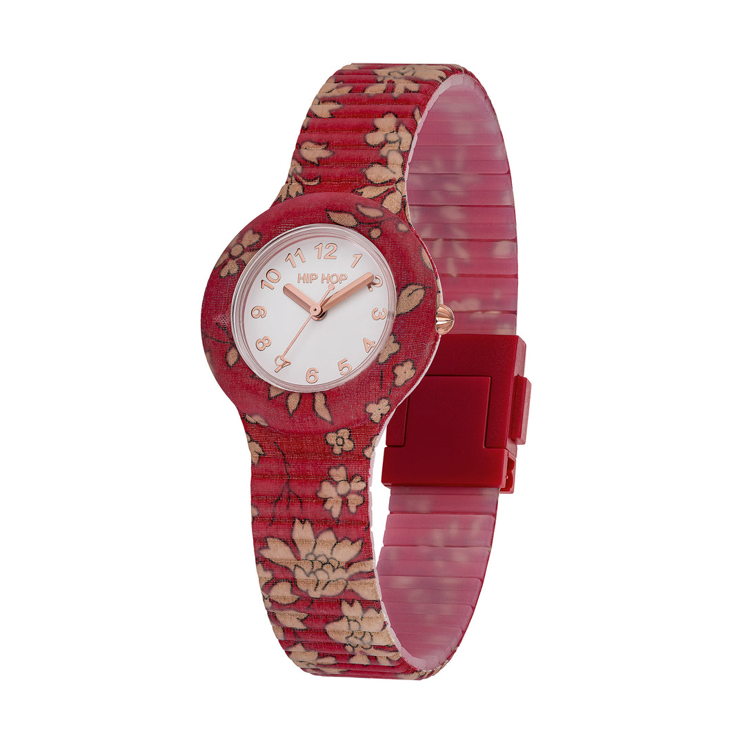 Kolekcja Hip Hop Red Winter Blossom 32 mm HWU1248 Watch Watch