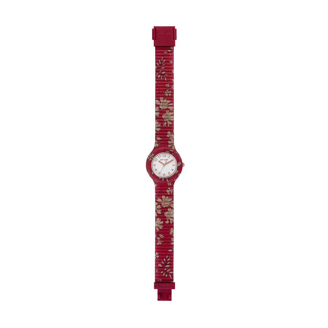 Kolekcja Hip Hop Red Winter Blossom 32 mm HWU1248 Watch Watch