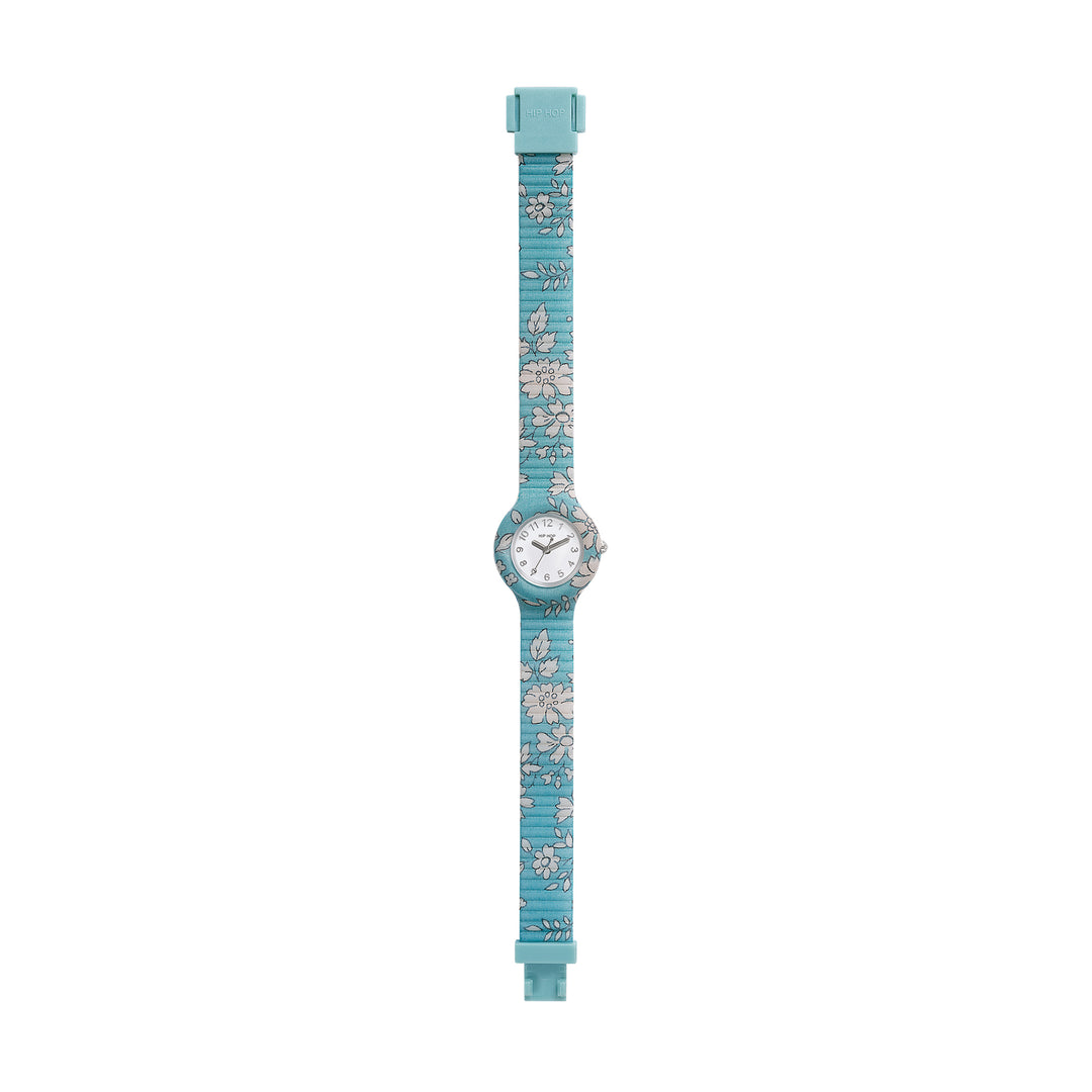 Hip Hop Light Blue Winter Blossom Collection 28 mm HWU1251 Reloj