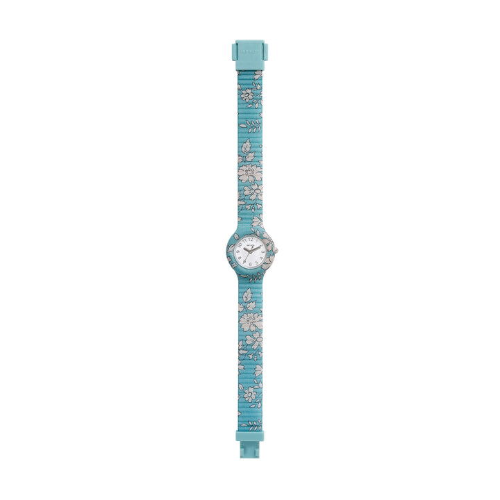 Hip Hop Light Blue Winter Blossom Collection 28 mm HWU1251 Reloj