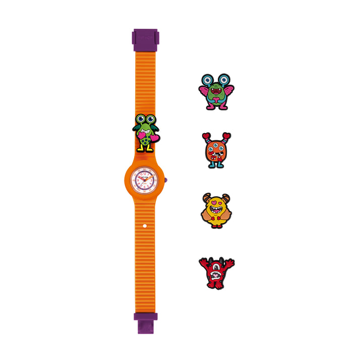 Hip Hop orologio Pintastic! Happy Monsters 32mm HWU1297