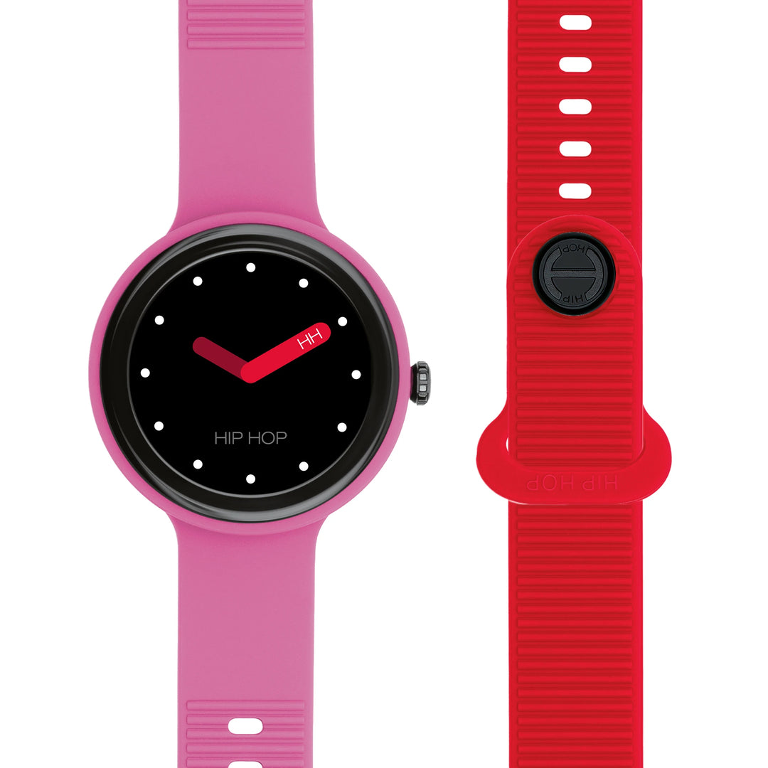 Reloj inteligente Hip Hop Pink Bubble/Red Hero.Next 41mm HWU1312