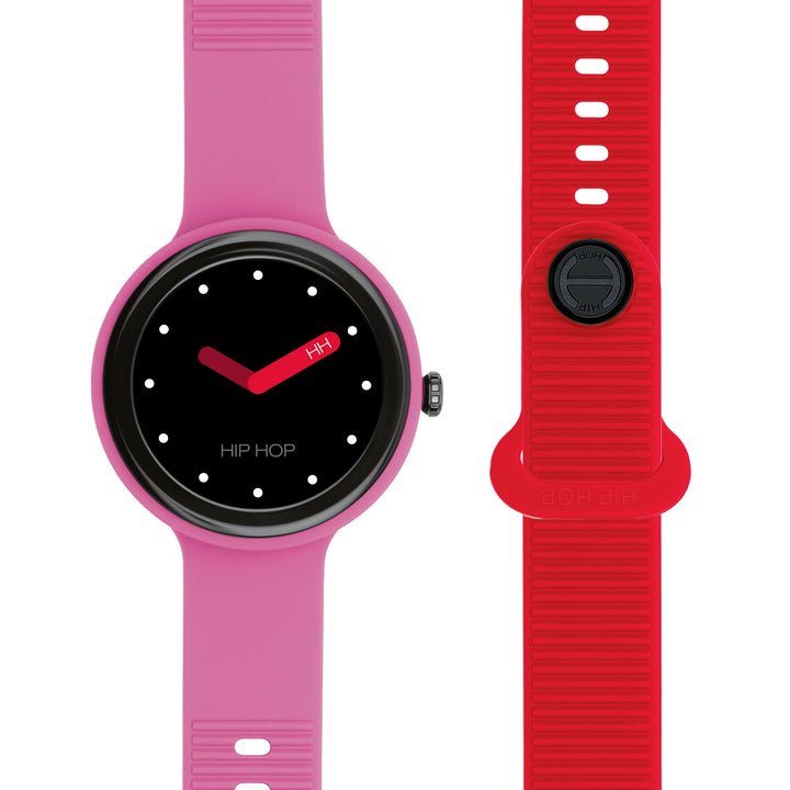 Reloj inteligente Hip Hop Pink Bubble/Red Hero.Next 41mm HWU1312