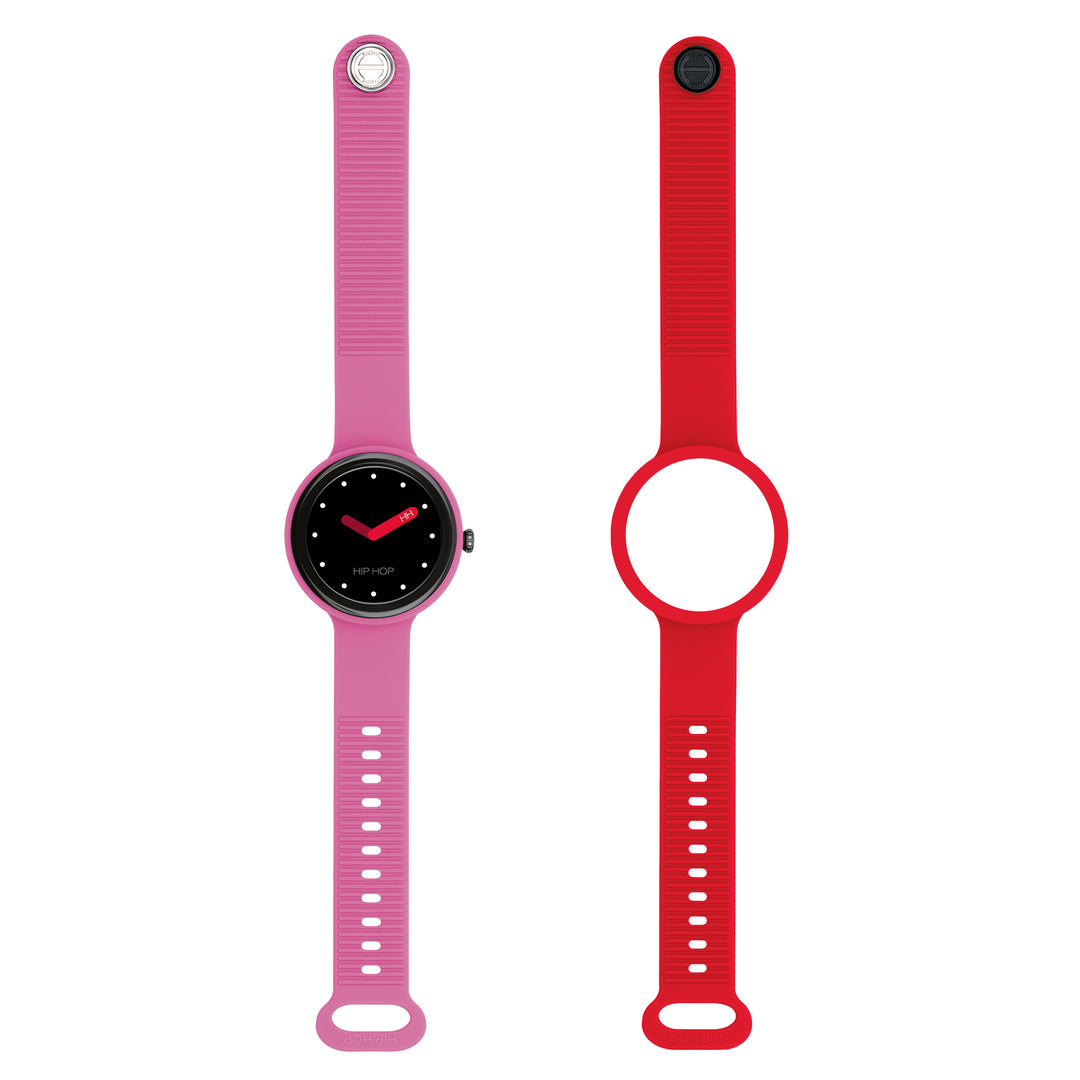 Reloj inteligente Hip Hop Pink Bubble/Red Hero.Next 41mm HWU1312