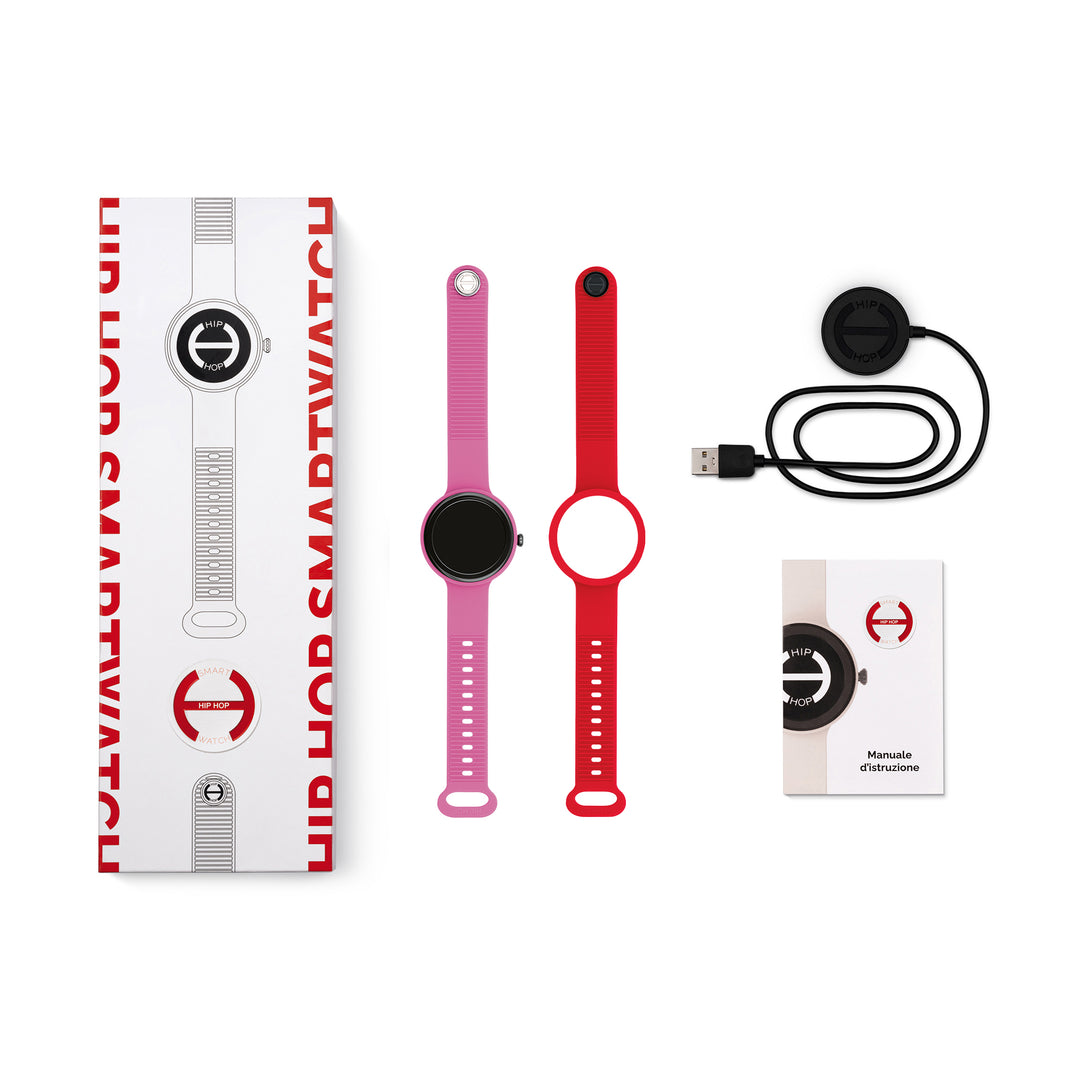 Reloj inteligente Hip Hop Pink Bubble/Red Hero.Next 41mm HWU1312