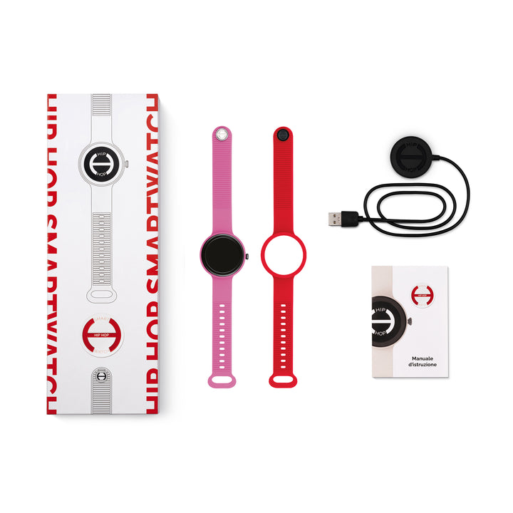 Reloj inteligente Hip Hop Pink Bubble/Red Hero.Next 41mm HWU1312