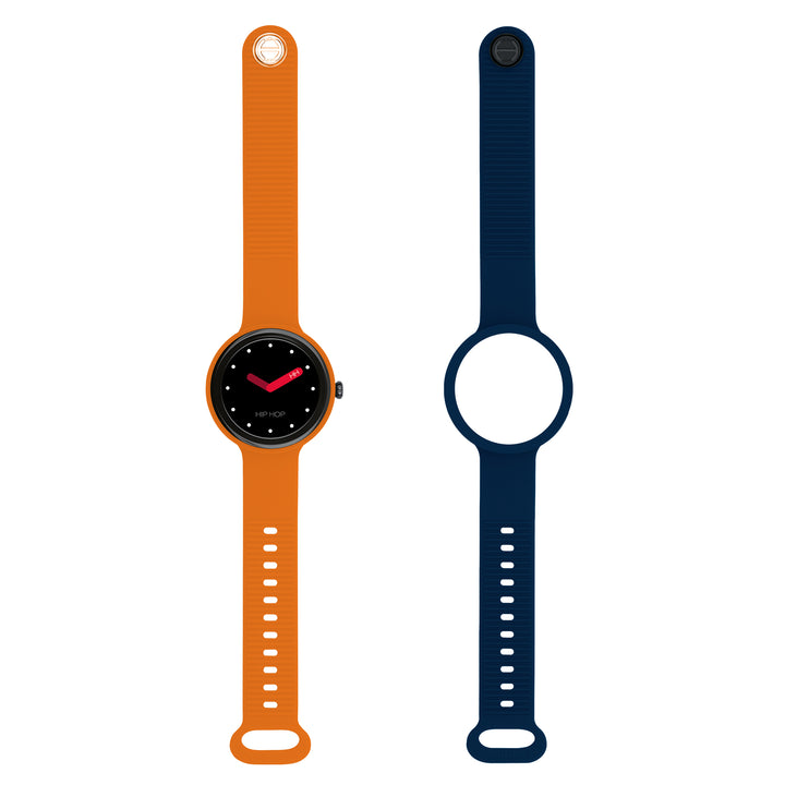 Reloj inteligente Hip Hop Hero.Next Naranja/Azul profundo 41 mm HWU1314
