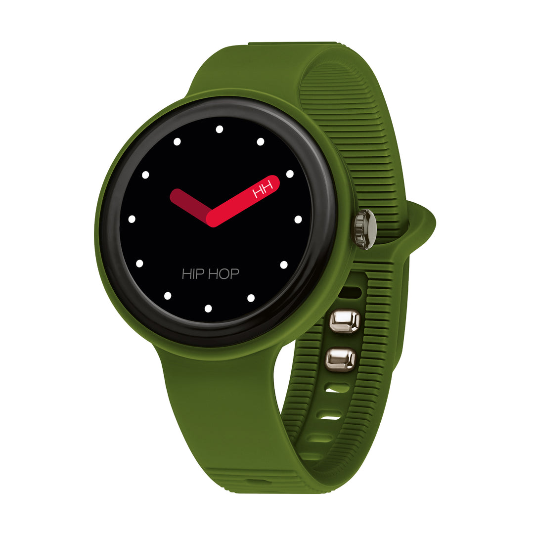 Reloj inteligente Hip Hop Verde/Negro Hero.Next 41mm HWU1315
