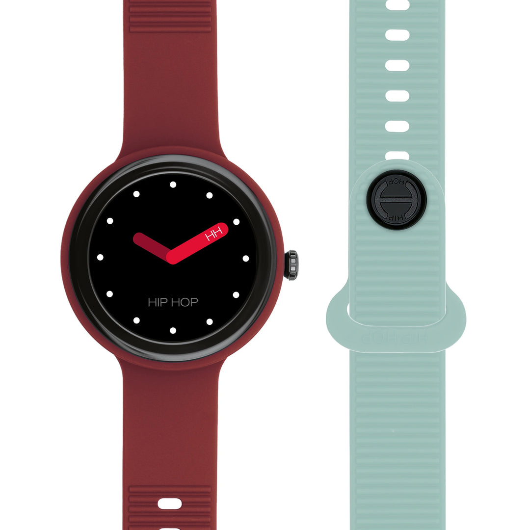Reloj inteligente Hip Hop Burdeos/Azul claro Hero.Next 41mm HWU1316