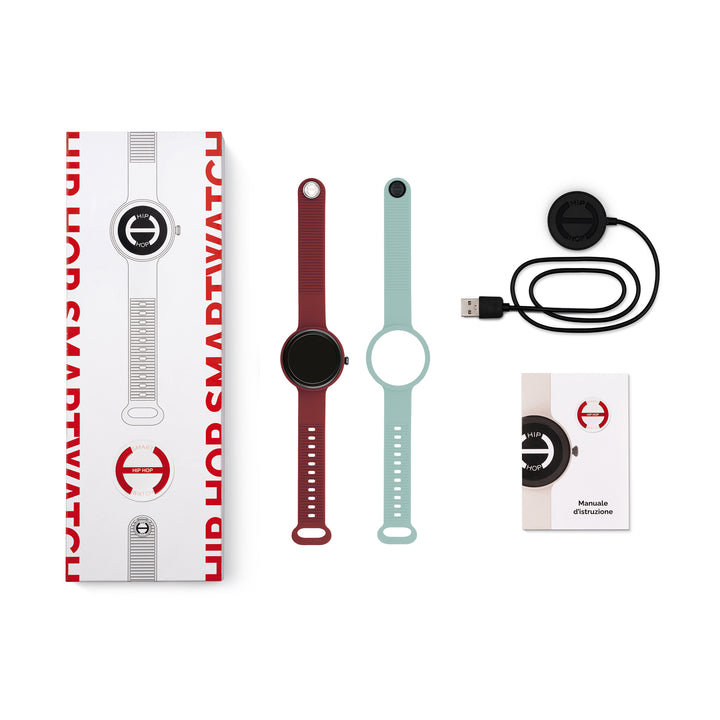 Reloj inteligente Hip Hop Burdeos/Azul claro Hero.Next 41mm HWU1316