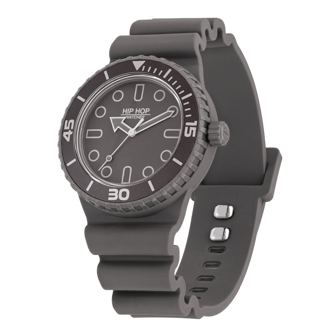 Montre Hip Hop BORDEAUX/GRIS Master collection 41mm HWU13334
