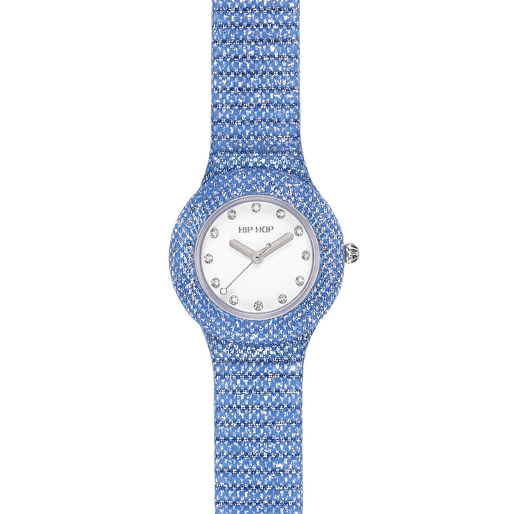 Reloj Hip Hop Blue Shimmer Crush 32mm HWU1337