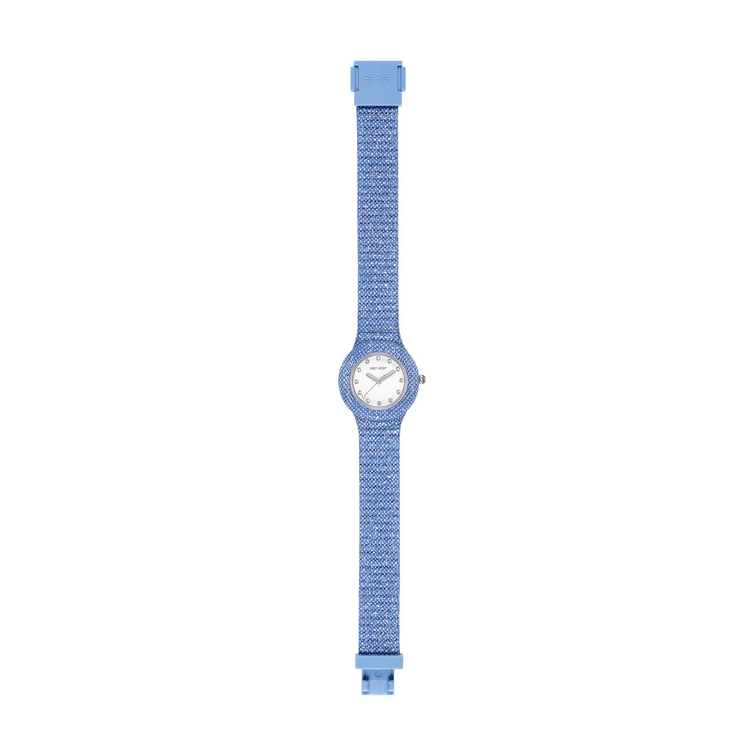 Reloj Hip Hop Blue Shimmer Crush 32mm HWU1337