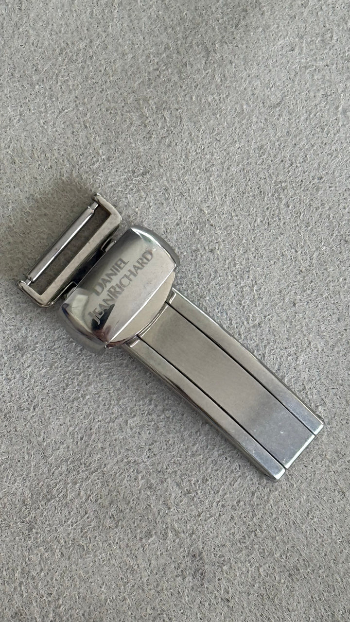 Boucle déployante pour montre Daniel JeanRichard acier 12mm