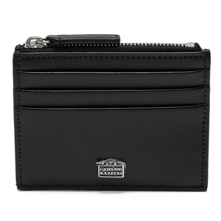 Giovanni Raspini Portacarte 6 Compartments se zipem koženým stříbrným 925 L0003