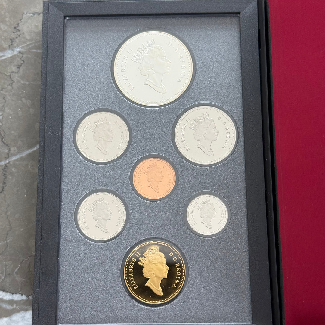 Ensemble de pièces de monnaie du Canada de la Monnaie royale canadienne 1993