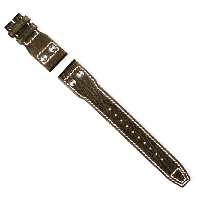 IWC Spezzoni Standard Bugano Marrone 22/18 Strap do Ardiglione Iwa05944 Buckle