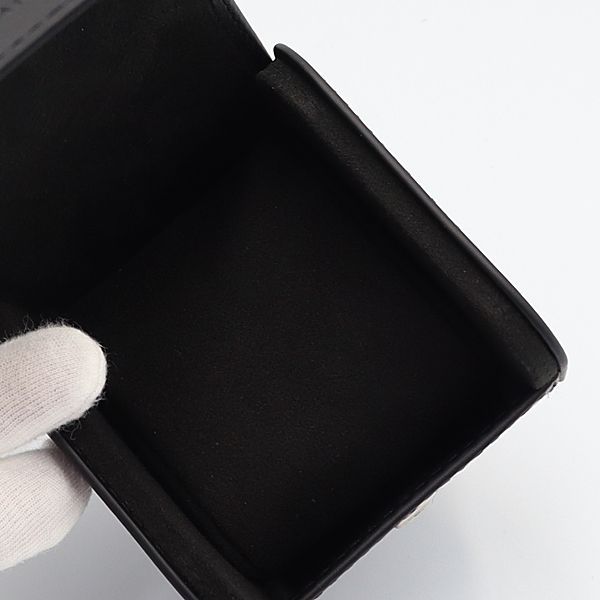 Caja de reloj de cuero negro IWC IWIWA68258