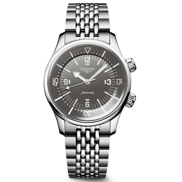 Longines Legend Div 39mm Clag Automatická šedá ocel L3.764.4.99.6