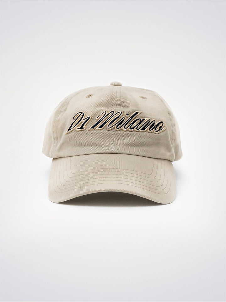D1 Milano Cappello Logo Crema CPCTU007