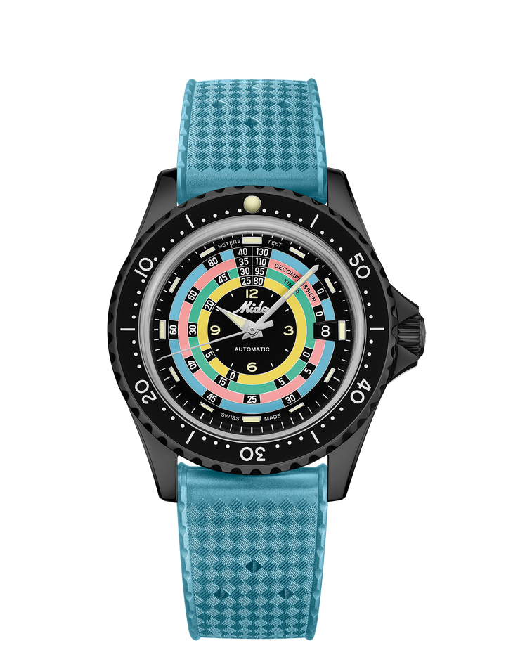 Mido часы Ocean Star Decompression Worldtime Limited Edition 1961 40mm черный автоматический стальной отделка черный M026.807.33.051.00