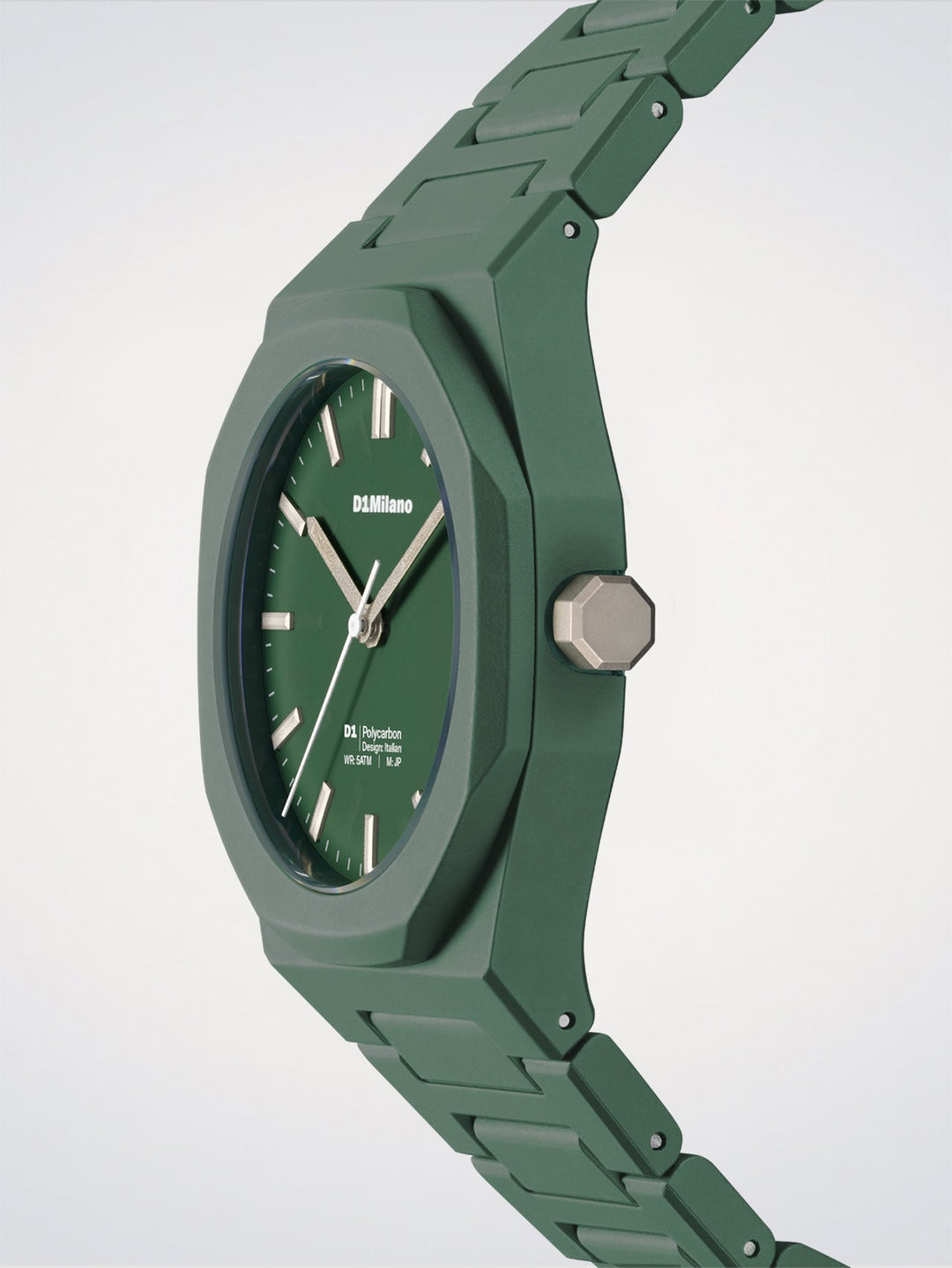 D1 Milano Green Legacy Orologio Polycarbon 40,5 mm D1-PCBJ42