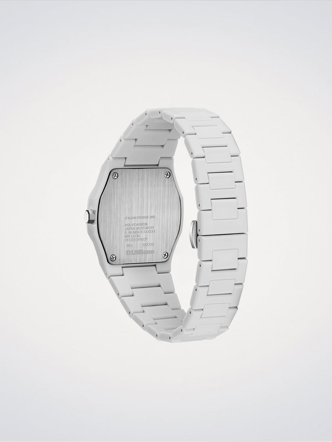 Montre D1 Milano en polycarbonate à impulsion binaire 40,5 mm D1-PCBJ49