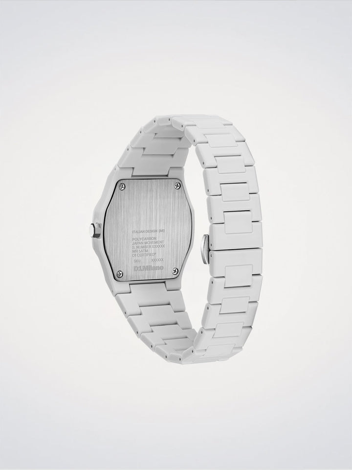Montre D1 Milano en polycarbonate à impulsion binaire 40,5 mm D1-PCBJ49
