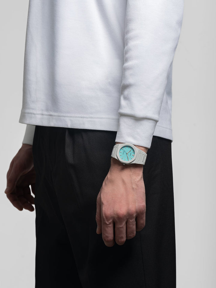 Montre D1 Milano en polycarbonate à impulsion binaire 40,5 mm D1-PCBJ49
