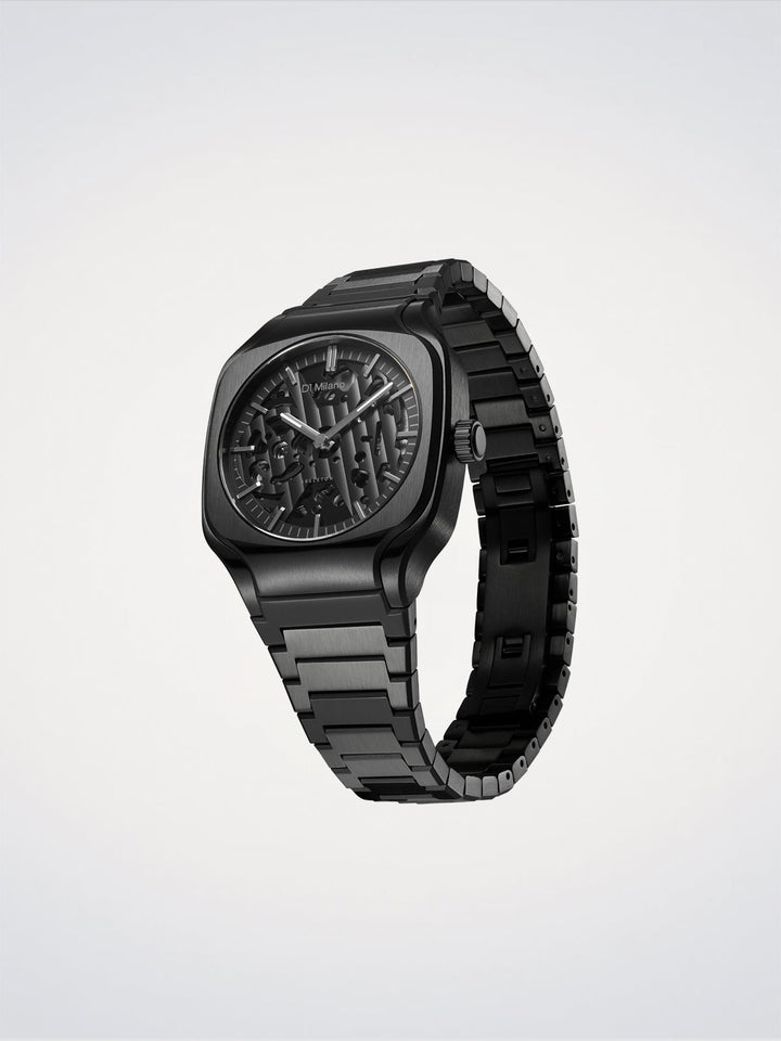 Reloj cuadrado D1 Milano con profundidad de hollín 37 mm D1-SLBJ02