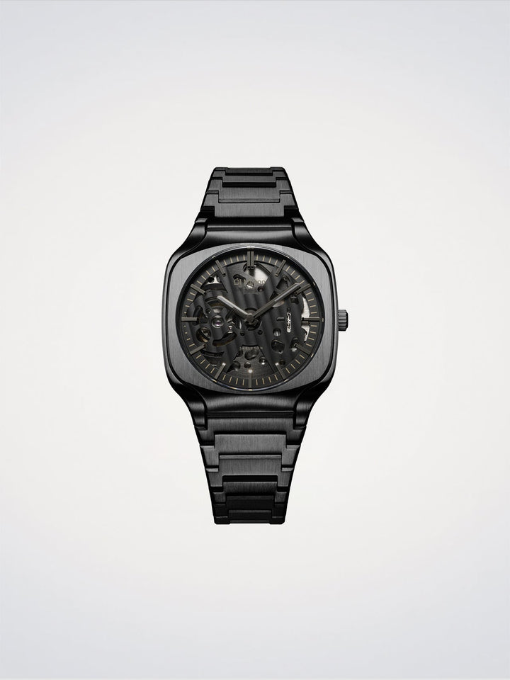 Reloj cuadrado D1 Milano con profundidad de hollín 37 mm D1-SLBJ02