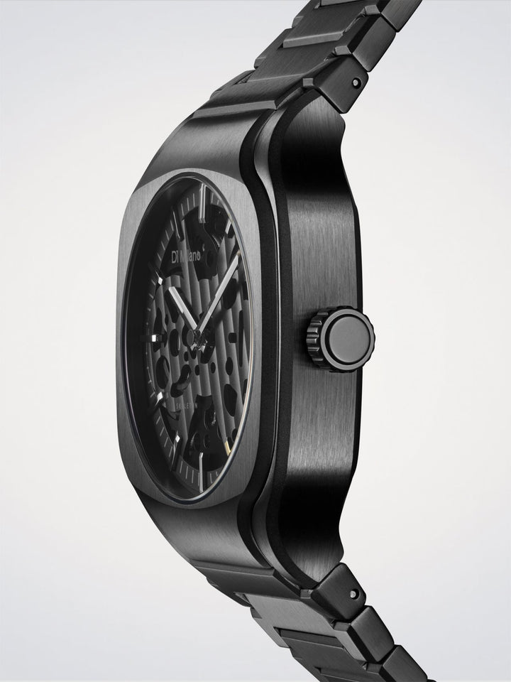 Reloj cuadrado D1 Milano con profundidad de hollín 37 mm D1-SLBJ02