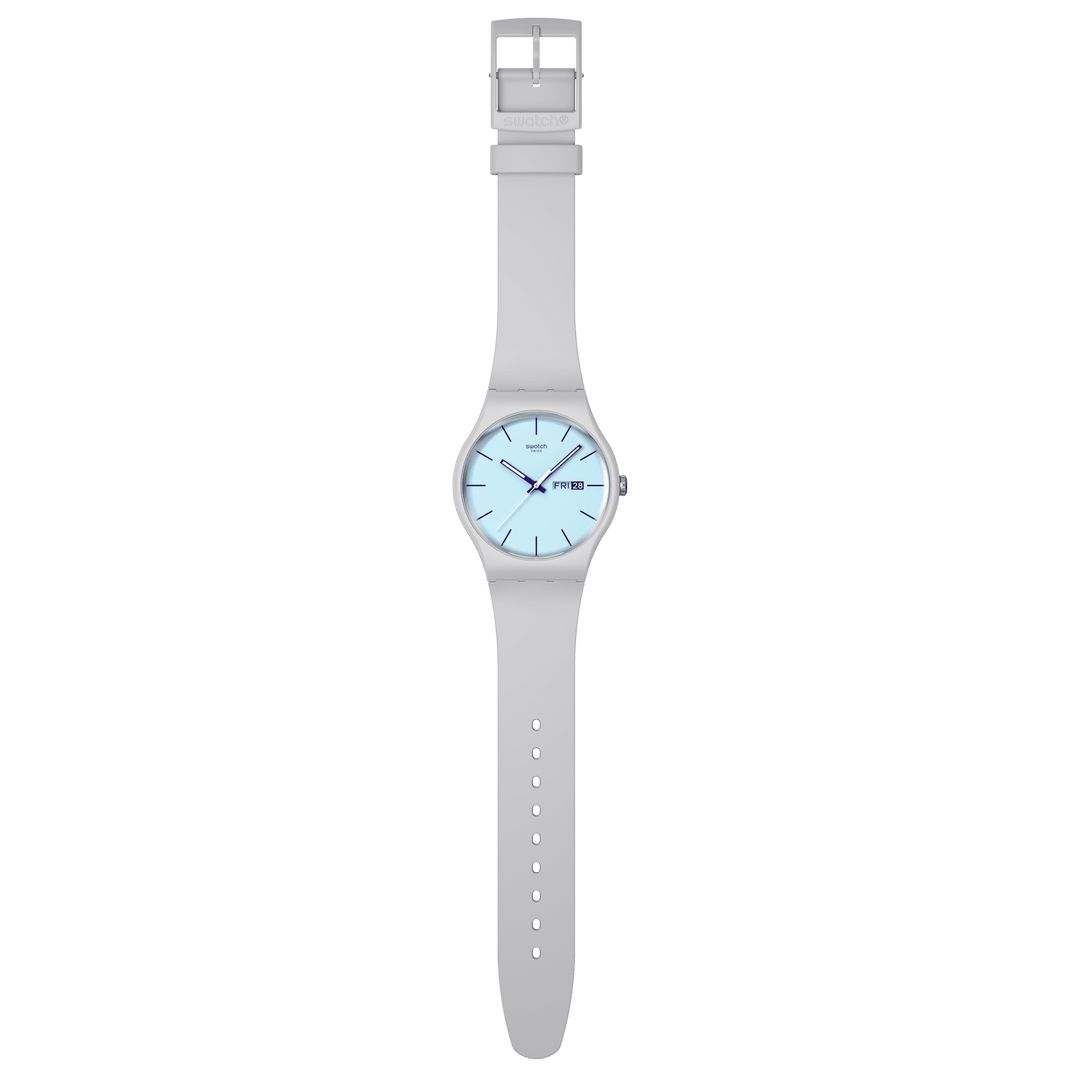 Relógio Swatch BLUEBERRY SKY Originals Novo Gent 41mm SO29M702