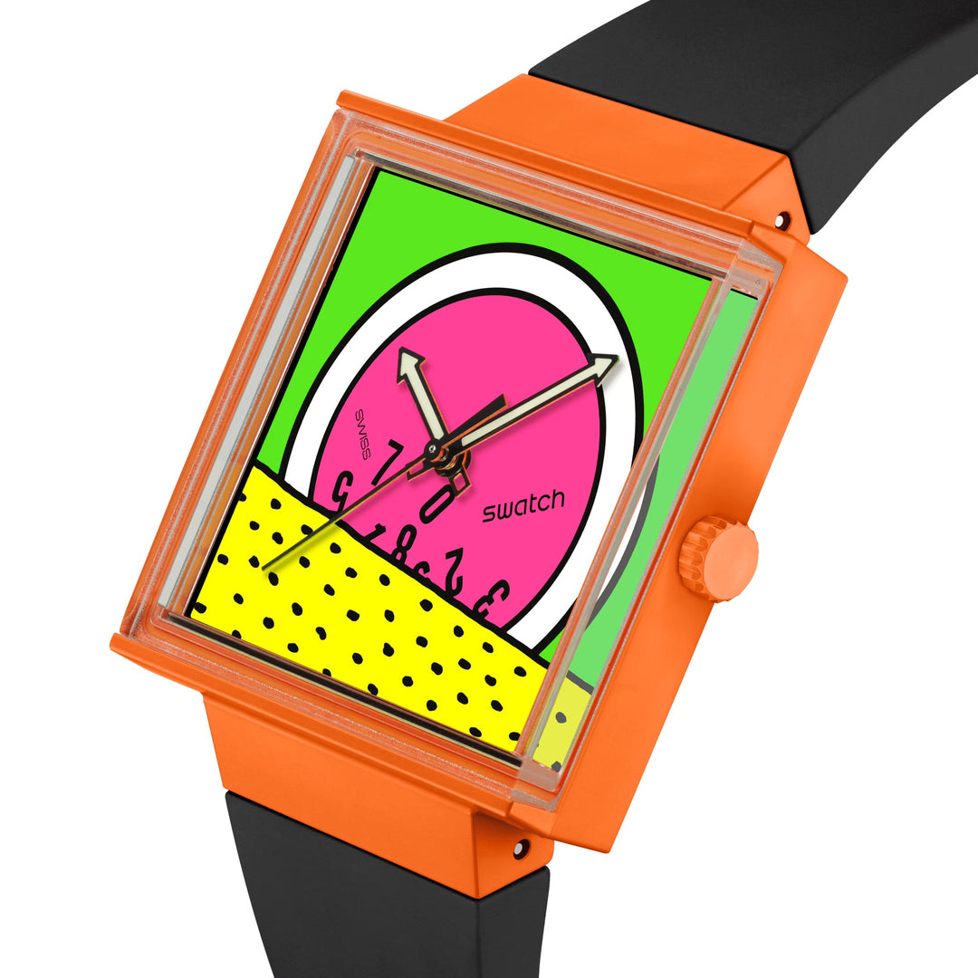 Swatch Break Time Biceramic Co když hodinky? Sbírka 33 mm SO34Z101