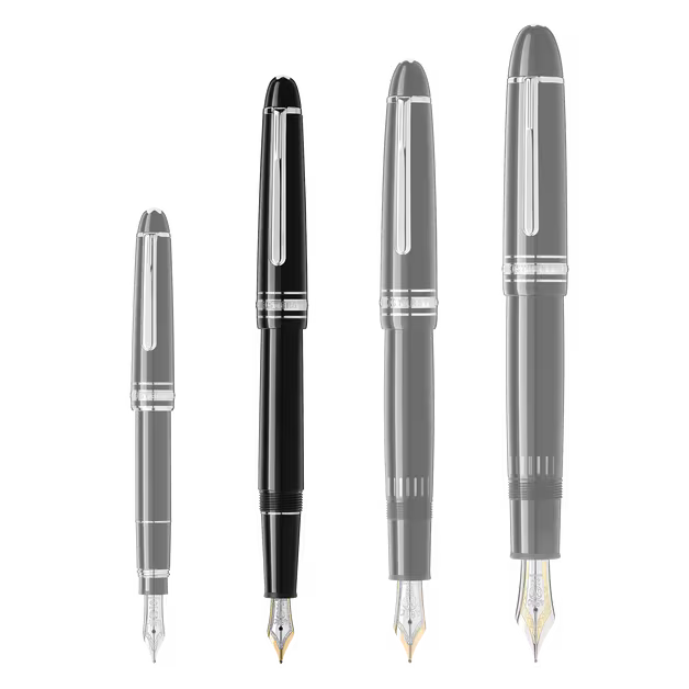 Montblanc fountain pen Meisterstück platinum tip M 132468