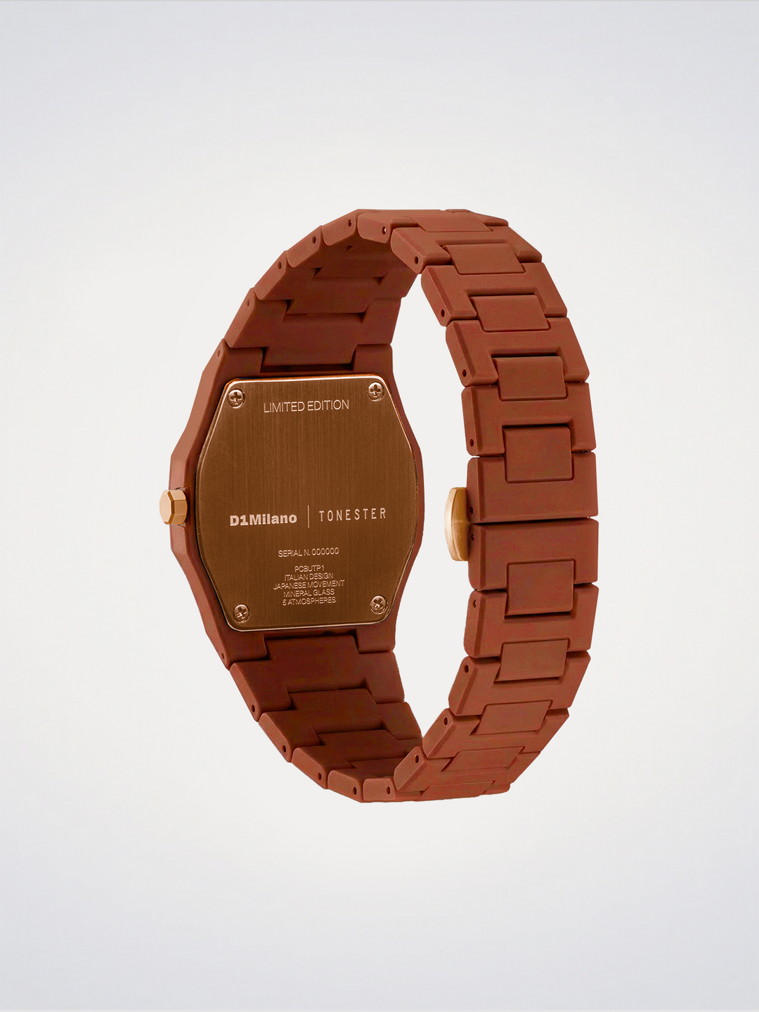 D1 Milano D1 x Tonester : Montre Street Art Édition Limitée 40,5 mm D1-PCBUTP3