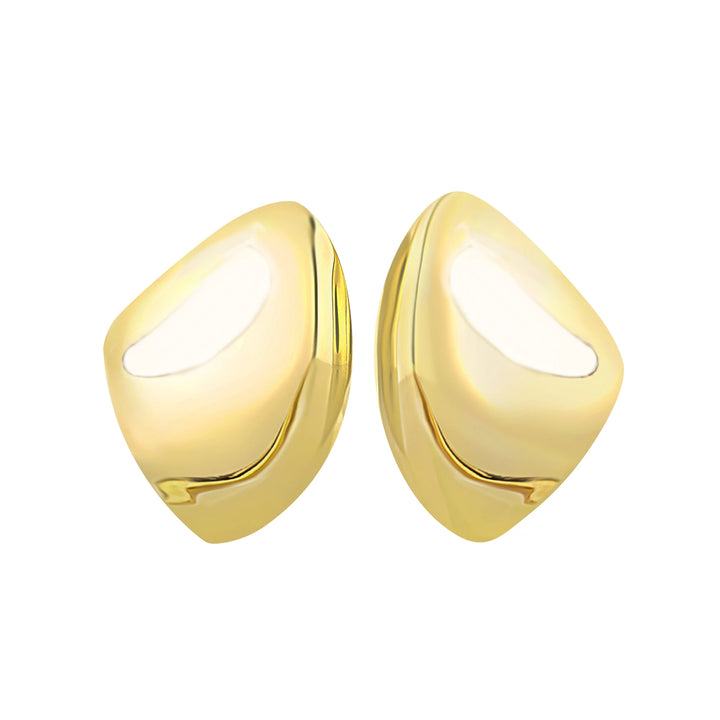 Breil Retwist earrings in steel with PVD gold finish TJ3460