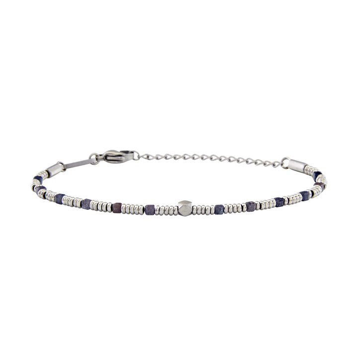 Breil bracciale Priam acciaio radice di zaffiro TJ3648