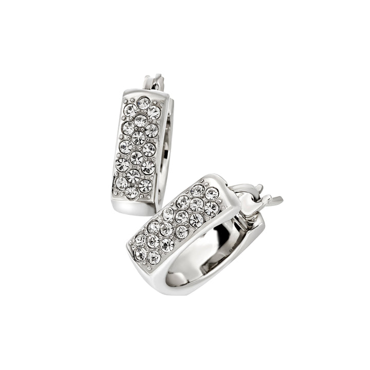 Pendientes aro Breil Tetra acero TJ4189
