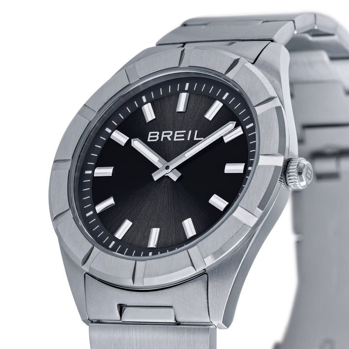 Breil orologio B 12 38mm nero quarzo acciaio TW2074