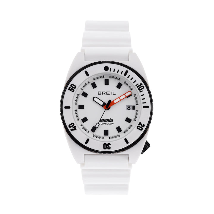 Breil Manta E.C.O. Reloj Blend 42mm cuarzo blanco alúmina y poliamida TW2194