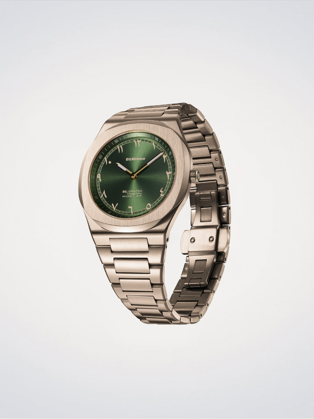 D1 Milano Jade Mirage [Pré-commande] Montre ultra fine 39 mm D1-UHBJ09