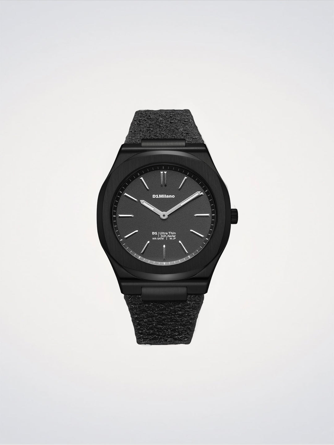 D1 Milano Black Kevlar Orologio Ultra Thin 39 mm D1-UHKJ01