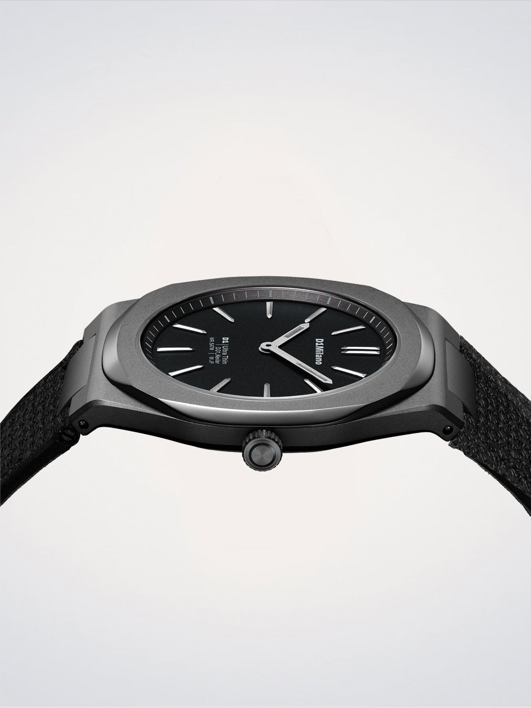 D1 Milano Black Kevlar Orologio Ultra Thin 39 mm D1-UHKJ01
